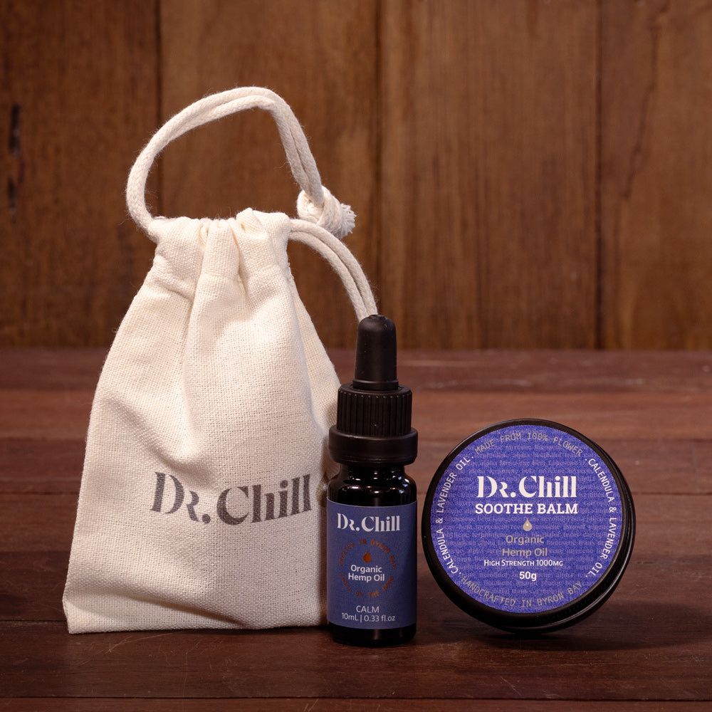 Dr Chill Certified Organic Healing Hemp Balms