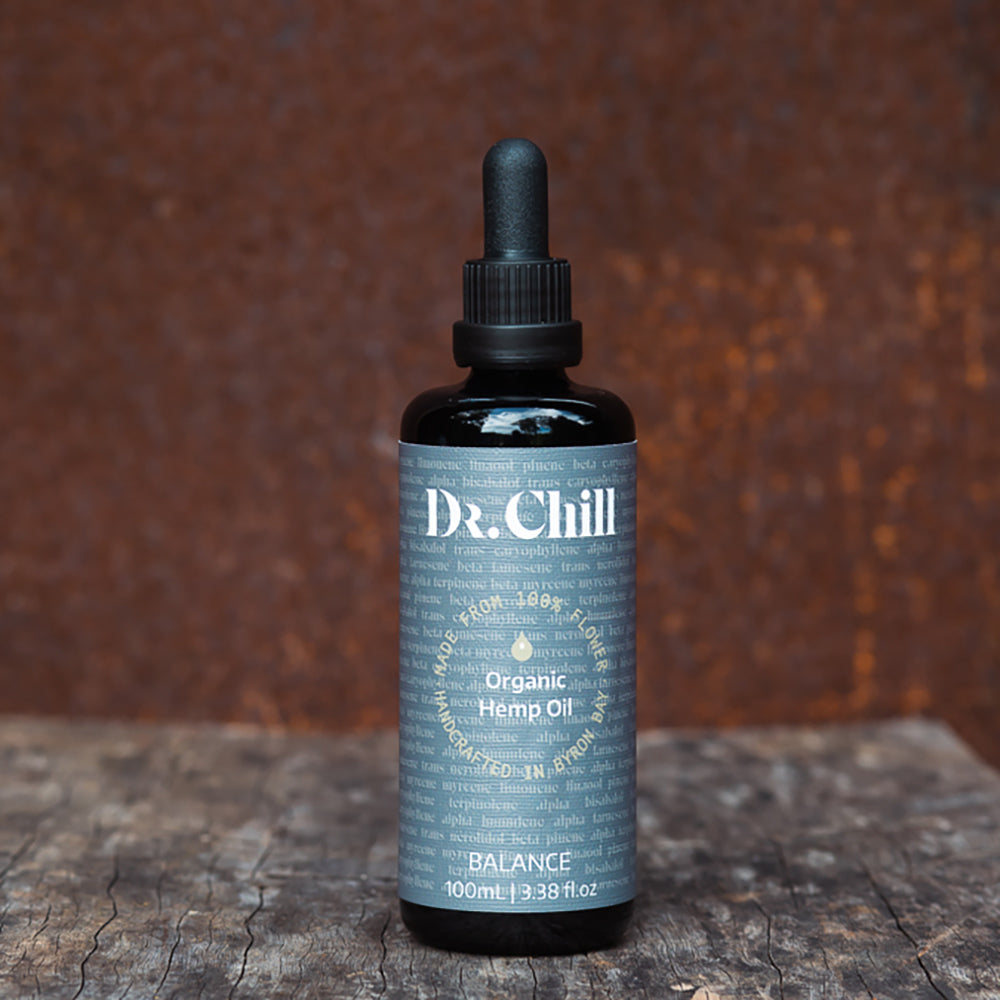 Dr Chill Organic Hemp Oil Byron Bay Balance