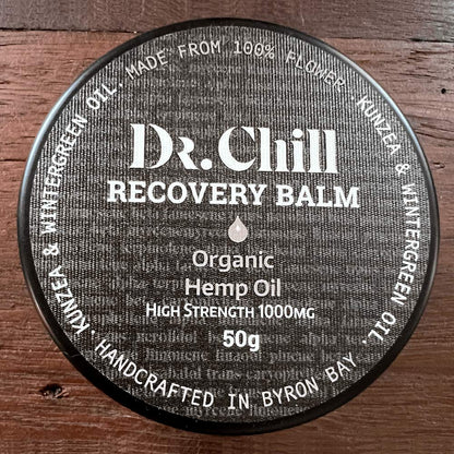 Dr Chill Recovery balm - hemp oil